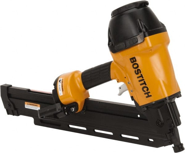 Stanley Bostitch - 2 to 3-1/2" Nail Length, 0.113 to 0.131" Nail Diam, Framing Air Nailer - 80 to 120 psi - Exact Tooling