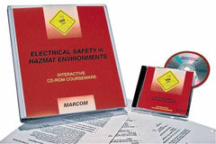 Marcom - Electrical Safety in HazMat Environments, Multimedia Training Kit - 45 min Run Time CD-ROM, English & Spanish - Exact Tooling