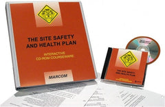 Marcom - The Site Safety & Health Plan, Multimedia Training Kit - 45 min Run Time CD-ROM, English & Spanish - Exact Tooling