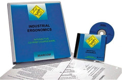 Marcom - Industrial Ergonomics, Multimedia Training Kit - 45 min Run Time CD-ROM, English & Spanish - Exact Tooling