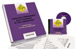 Marcom - Handling Compressed Gas Cylinders in the Laboratory, Multimedia Training Kit - 45 min Run Time CD-ROM, English & Spanish - Exact Tooling