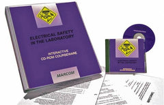 Marcom - Electrical Safety in the Laboratory, Multimedia Training Kit - 45 min Run Time CD-ROM, English & Spanish - Exact Tooling