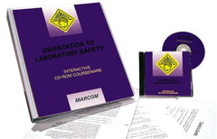 Marcom - Orientation to Laboratory Safety, Multimedia Training Kit - 45 min Run Time CD-ROM, English & Spanish - Exact Tooling