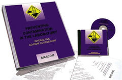 Marcom - Preventing Contamination in the Laboratory, Multimedia Training Kit - 45 min Run Time CD-ROM, English & Spanish - Exact Tooling