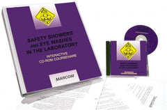 Marcom - Safety Showers and Eye Washes in the Laboratory, Multimedia Training Kit - 45 min Run Time CD-ROM, English & Spanish - Exact Tooling