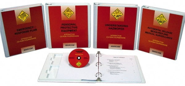 Marcom - Emergency Response: Operations Series, Multimedia Training Kit - 45 min Run Time CD-ROM, 4 Courses, English & Spanish - Exact Tooling