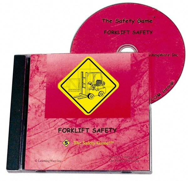 Marcom - Forklift Safety, Multimedia Training Kit - Computer Game, English - Exact Tooling