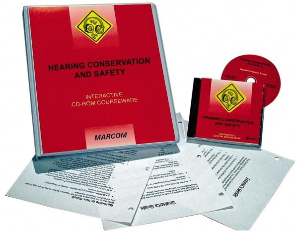 Marcom - Hearing Conservation and Safety, Multimedia Training Kit - 45 min Run Time CD-ROM, English & Spanish - Exact Tooling