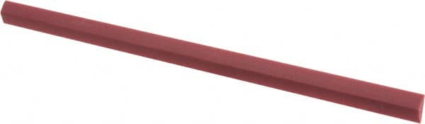 Value Collection - Barrette, Synthetic Ruby, Midget Finishing Stick - 100mm Long x 5mm Wide x 1.5mm Thick, Fine Grade - Exact Tooling