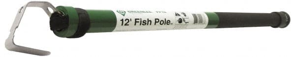 Greenlee - 12 Ft. Long, Fish Pole - For Use with Fish Tape - Exact Tooling
