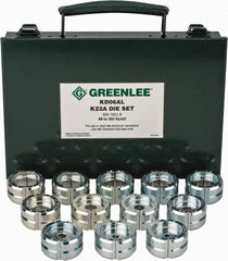 Greenlee - 8 AWG - 350 MCM Crimping Die Set - Use with Mfr's # EK628L11 - Exact Tooling
