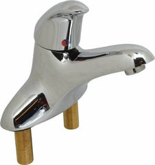 Moen - Lever Handle, Commercial Bathroom Faucet - One Handle, Pop Up Drain, Low Spout - Exact Tooling