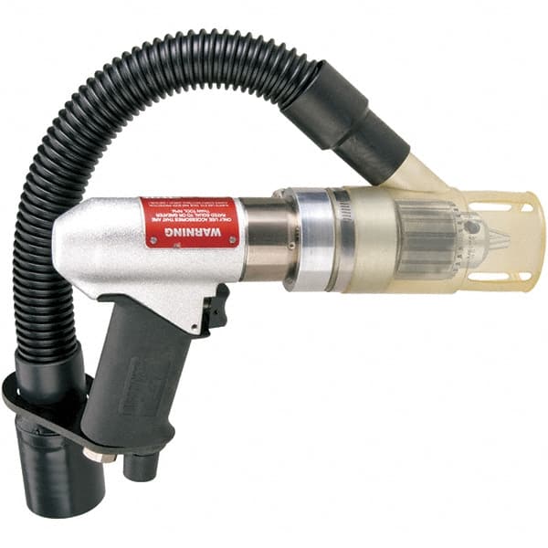 Dynabrade - 1/2" Keyed Chuck - Pistol Grip Handle, 950 RPM, 0.7 hp, 90 psi - Exact Tooling