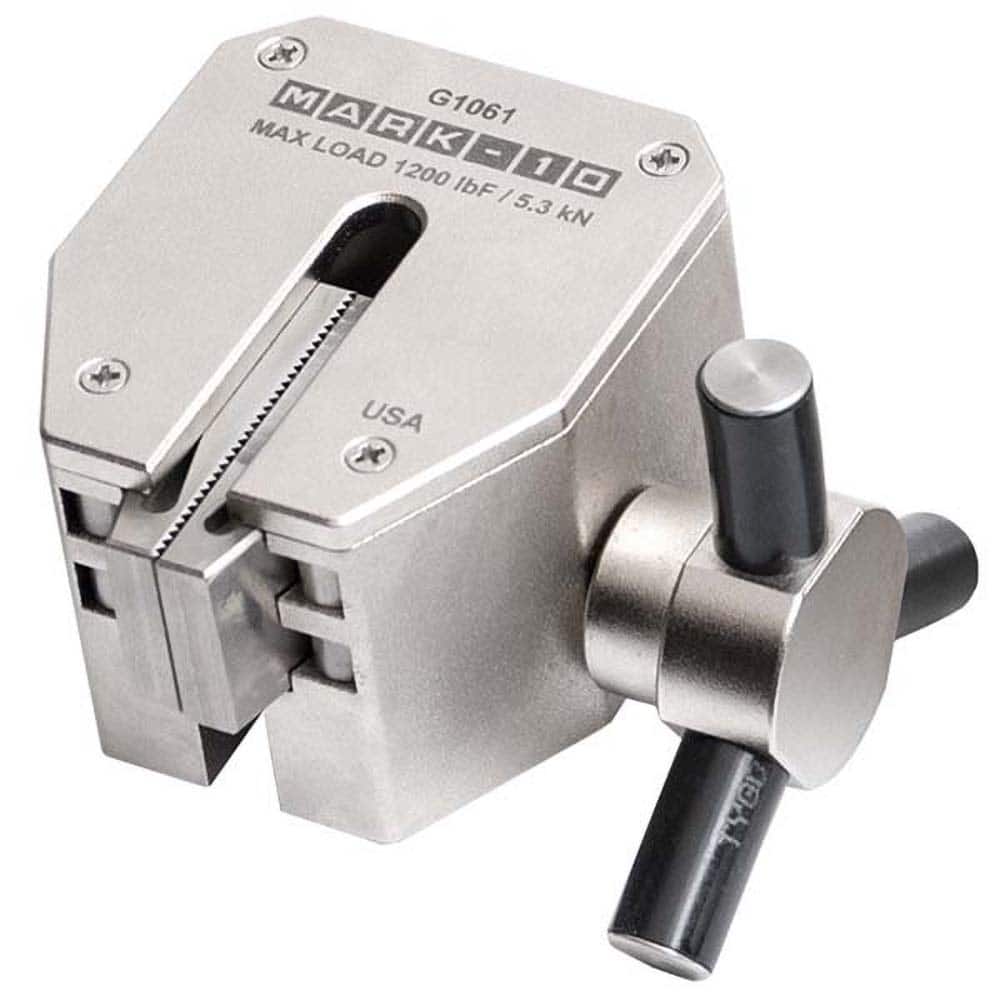 Mark-10 - Tension & Compression Force Gage Accessories Type: Grip Capacity (Lb.): 1200.00 - Exact Tooling