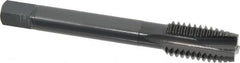 OSG - 1/2-13 UNC, 3 Flute, Oxide Finish, Vanadium High Speed Steel Spiral Point Tap - Plug Chamfer, Right Hand Thread, 3-3/8" OAL, 1-21/32" Thread Length, 0.367" Shank Diam, Series 280 - Exact Tooling