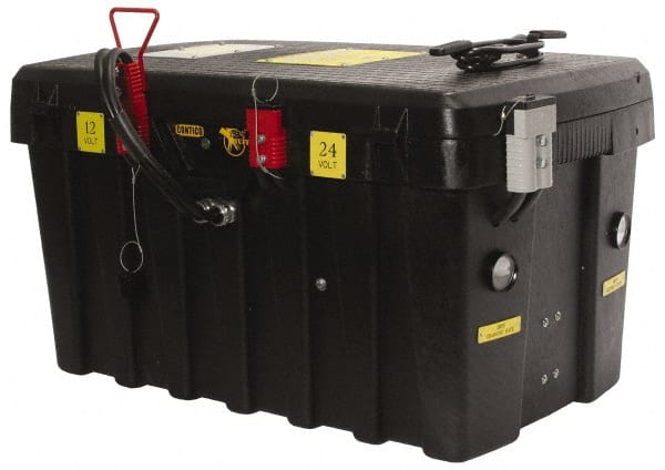 Made in USA - 12/24 Volt Commercial Jump Starter/Charger - 10 Amps, 1,800 Starter Amps - Exact Tooling