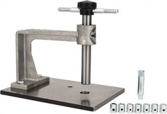 Cedarberg - #0 to #12 Tap Compatibility, 8-1/2" Table Length x 6" Table Width, Hand Tapper - 3-3/4" Clearance Height, 4-1/2" Throat Depth, 10 Lbs. - Exact Tooling