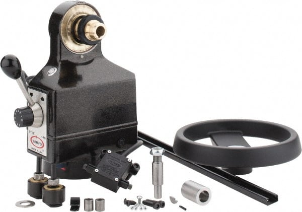 Servo - 140 Inch Max Peak Torque Per Pound, Knee Feed - 12 Inch Max Feed Rate Per Minute, 35 Inch Traversing Speed Per Minute - Exact Tooling