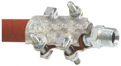 Alliance Hose & Rubber - 50' Long, 1" Fitting, Male Boss Fitting, -20 to 368°F, Rubber High Temp & High Pressure Hose - 1" Inside x 1-17/32" Outside Diam, 150 psi - Exact Tooling