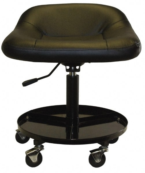 Sunex Tools - 320 Lb Capacity, 5 Wheel Adjustable Creeper Seat - Steel, 17.95" High - Exact Tooling