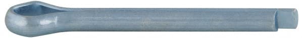 Value Collection - 3/16" Diam x 2" Long Extended Prong Cotter Pin - Grade 2, Zinc-Plated, Steel - Exact Tooling