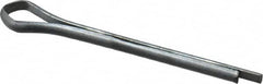 Value Collection - 1/16" Diam x 3/4" Long Extended Prong Cotter Pin - Grade 2, Zinc-Plated, Steel - Exact Tooling