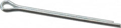 Value Collection - 1/16" Diam x 1" Long Extended Prong Cotter Pin - Grade 2, Zinc-Plated, Steel - Exact Tooling
