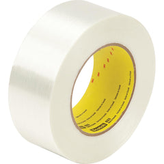 3M - Filament & Strapping Tape; Type: Industrial Tape ; Color: Transparent ; Width (mm): 48 ; Length: 55 ; Thickness (mil): 6 ; Tensile Strength: 300 (Pounds) - Exact Tooling