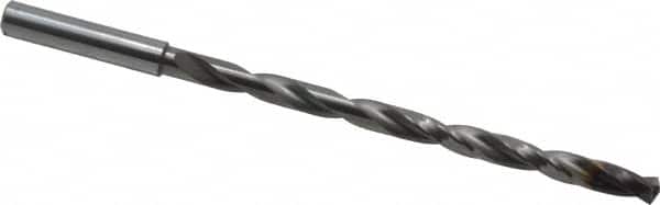 Guhring - 17/64" 140° 2-Flute Solid Carbide Extra Length Drill Bit - Exact Tooling