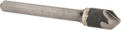 Hertel - 3/8" Head Diam, 1/4" Shank Diam, 4 Flute 90° Solid Carbide Countersink - Exact Tooling