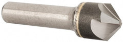 Hertel - 3/4" Head Diam, 1/2" Shank Diam, 4 Flute 100° Solid Carbide Countersink - Exact Tooling