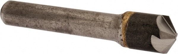 Hertel - 1/2" Head Diam, 3/8" Shank Diam, 4 Flute 120° Solid Carbide Countersink - Exact Tooling