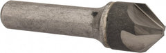 Hertel - 3/4" Head Diam, 1/2" Shank Diam, 4 Flute 90° Solid Carbide Countersink - Exact Tooling