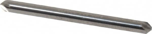 Hertel - 1/8" Head Diam, 1/8" Shank Diam, 6 Flute 90° Solid Carbide Countersink - Exact Tooling