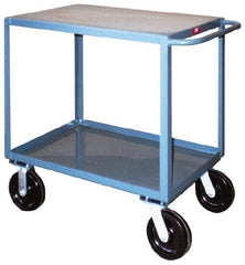 Jamco - 4,000 Lb Capacity, 30" Wide x 60" Long x 38" High Service Cart - 2 Shelf, Steel - Exact Tooling