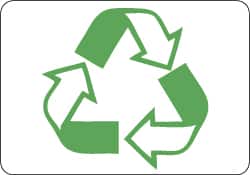 NMC - 10" Long x 14" Wide, Pressure-Sensitive Vinyl Safety Sign - Rectangle, 0.004" Thick, Use for Restroom, Janitorial & Housekeeping - Exact Tooling