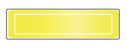 NMC - Reflective Strip - Yellow, For Accident Prevention - Exact Tooling