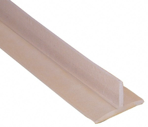 Pemko - 9' Long x 7/16" Wide, Adhesive Astragal/Meeting Stile Seals Weatherstripping - 1-3/4" Door Thickness, Silicone, Clear Finish - Exact Tooling