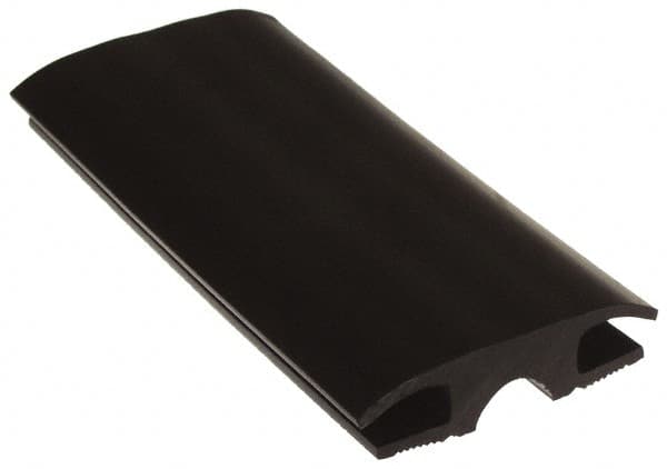 Pemko - 36" Long x 2-3/4" Wide x 11/16" High, Carpet Threshold - Vinyl Black Finish - Exact Tooling