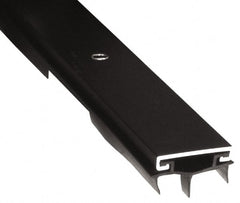Pemko - Door Bottom Shoe Sweeps & Seal - Vinyl, 11/16" High, Dark Bronze Anodized Aluminum Coated - Exact Tooling