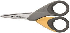 Clauss - 2" LOC, 5" OAL Titanium Standard Scissors - Ambidextrous, Straight Handle, For General Purpose Use - Exact Tooling