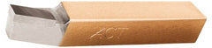 Made in USA - 7/16 x 7/16" Shank, Lead Angle Turning Single Point Tool Bit - BR-7, Grade C5 - Exact Tooling