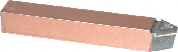 Made in USA - 1 x 1" Shank, Threading Single Point Tool Bit - E-16, Grade C5 - Exact Tooling
