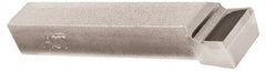 Made in USA - 5/8 x 5/8" Shank, Offset End Cutting Single Point Tool Bit - FL-10, Grade C2 - Exact Tooling