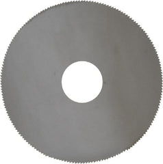 Made in USA - 2" Diam x 0.045" Blade Thickness, 1/2" Arbor Hole Diam, 190 Teeth, Solid Carbide Jeweler's Saw - Uncoated - Exact Tooling