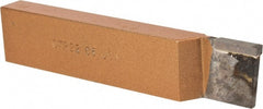 Made in USA - 1 x 1/2" Shank, Cutoff & Grooving Single Point Tool Bit - CT-122(433), Grade C5 - Exact Tooling