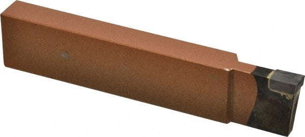 Made in USA - 1 x 1/2" Shank, Cutoff & Grooving Single Point Tool Bit - CT-120(445), Grade C5 - Exact Tooling