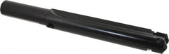 Allied Machine and Engineering - Series C, 1-1/2 to 2-3/8" Diam, 1-1/4" Diam Straight Shank, Straight Flute Spade Drill - 8-1/2" Max Depth, 9-1/2" Body Length, 12-1/2" OAL, Standard Length, Through Coolant - Exact Tooling