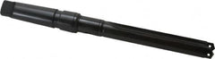 Allied Machine and Engineering - Series 2, 31/32 to 1-3/8" Diam, 4MT Taper Shank, Straight Flute Spade Drill - 5-3/8" Max Depth, 8-19/64" Body Length, 12-25/32" OAL, Intermediate Length, Through Coolant - Exact Tooling
