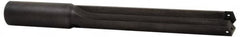 Allied Machine and Engineering - Series 1, 45/64 to 15/16" Diam, 1" Diam Straight Shank, Straight Flute Spade Drill - 18" Max Depth, 19-25/64" Body Length, 22-1/4" OAL, Long Length, Through Coolant - Exact Tooling